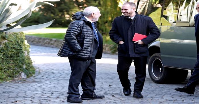 FILE PHOTO: Nobel Prize-winning economist Joseph Stiglitz and Argentina's Economy Minister