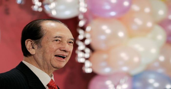 FILE PHOTO:  Macau tycoon Ho celebrates his birthday in Hong Kong