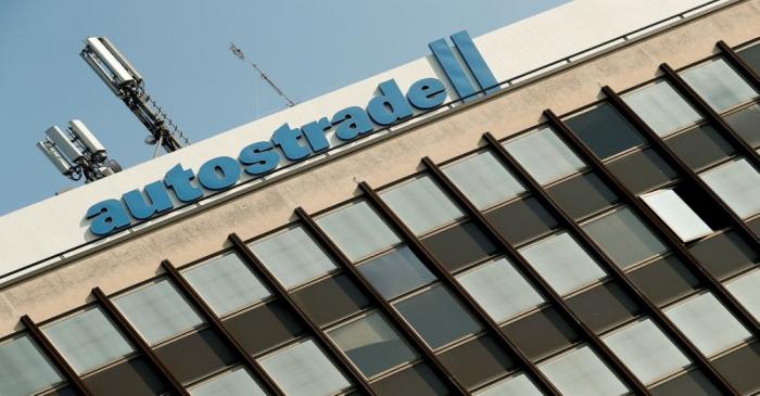Toll-road operator Autostrade per l'Italia's headquarters is seen in Rome