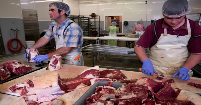 Small meat processors backlogged as virus idles big plants