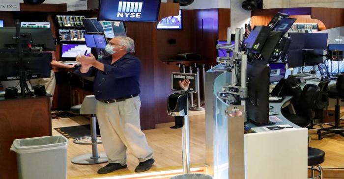 New York Stock Exchange opens during COVID-19