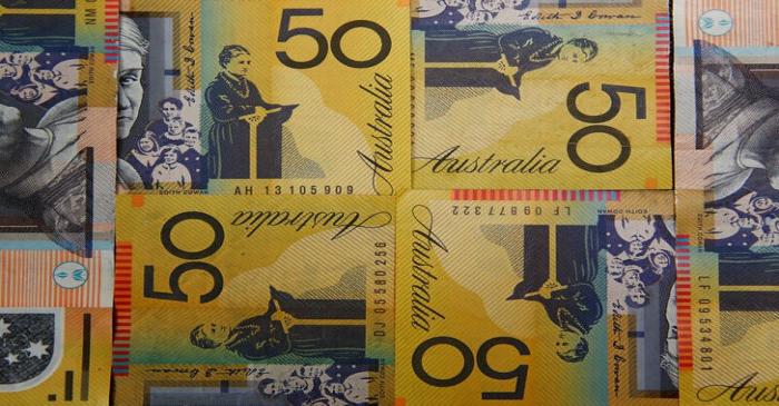 FILE PHOTO: Illustration photo of Australian dollars