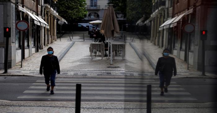 FILE PHOTO: The coronavirus disease (COVID-19) outbreak in Lisbon