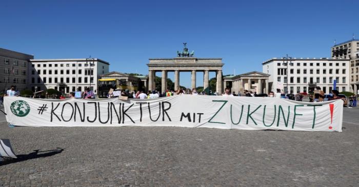 FILE PHOTO: Protests amid the spread of the coronavirus disease (COVID-19) in Berlin