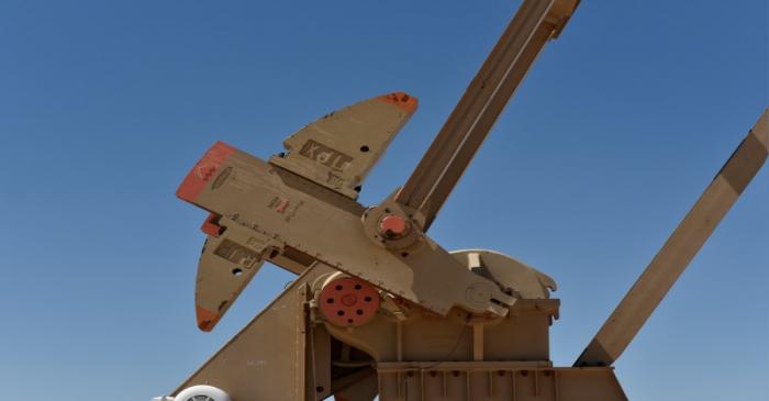 FILE PHOTO: A pump jack on a lease owned by Parsley Energy operates in the Permian Basin near