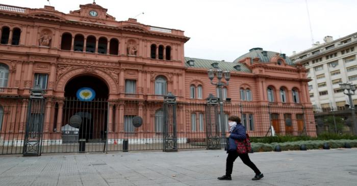 FILE PHOTO: Outbreak of the coronavirus disease (COVID-19), in Buenos Aires