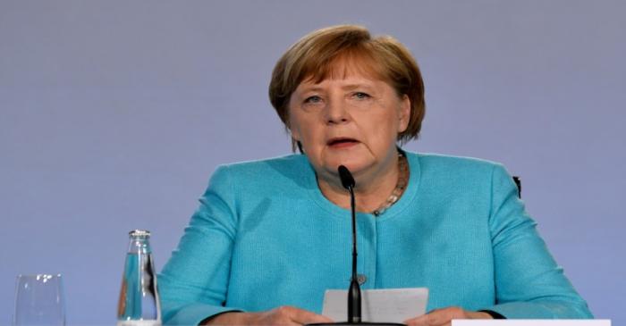 News conference after coalition meetings over stimulus measures in Berlin