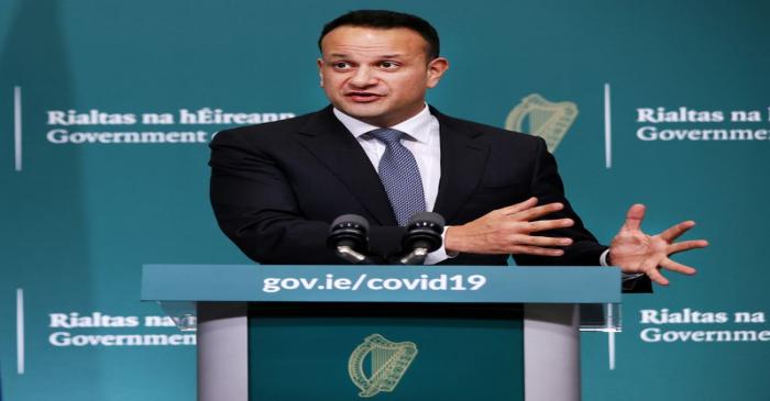 News conference on the ongoing situation with the coronavirus disease (COVID-19) in Dublin