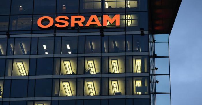 General view of the headquarters of German lighting manufacturer Osram in Munich