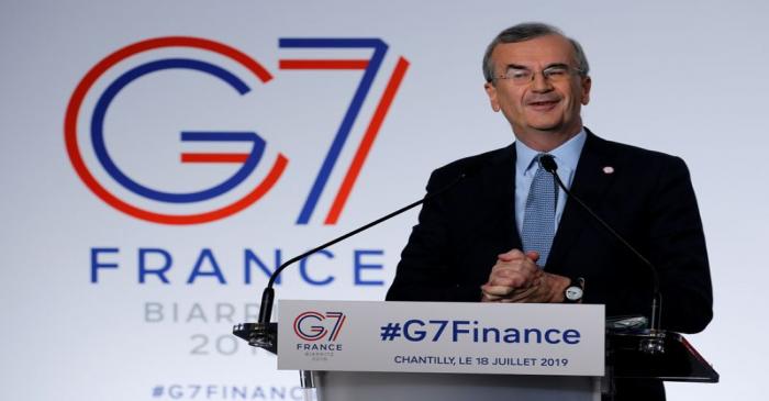The G7 Finance ministers and central bank governors meeting in Chantilly