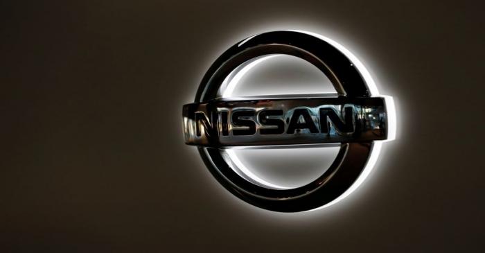 FILE PHOTO: Nissan Motor's logo is pictured at its headquarters in Yokohama
