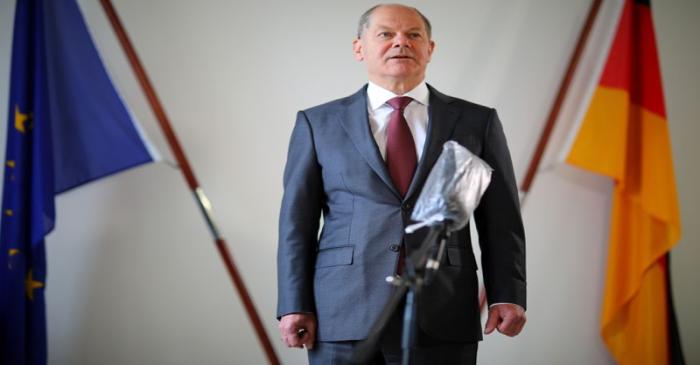 FILE PHOTO: Reuters interview with German Finance Minister Olaf Scholz in Berlin