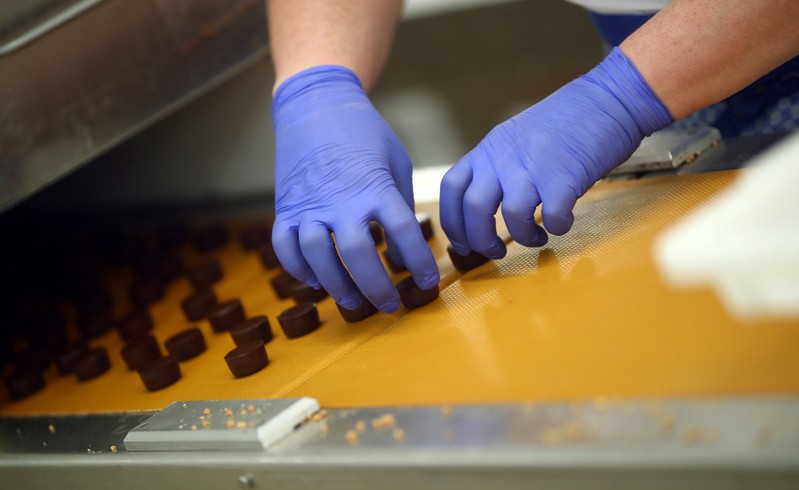 FILE PHOTO: Chocolate and sweatmeats production at the 