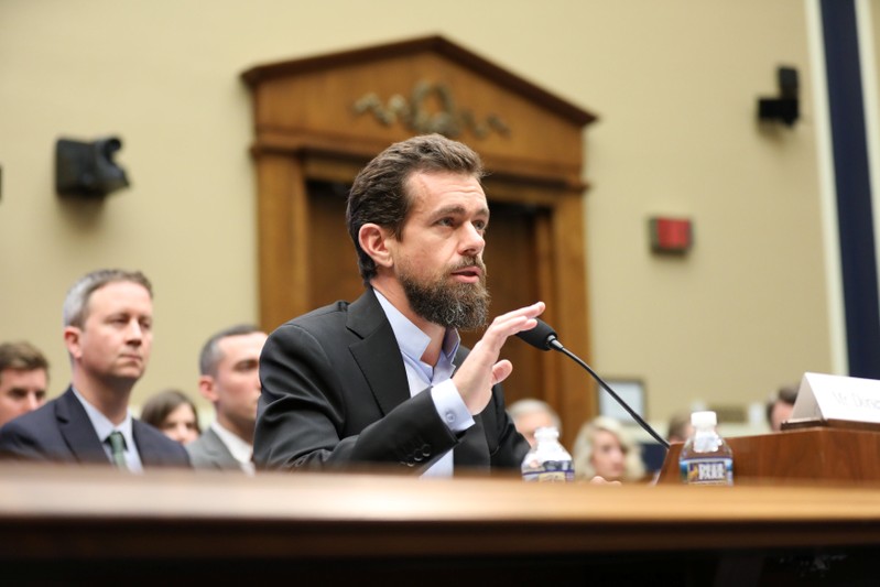 Twitter CEO Jack Dorsey testifies before the House Energy and Commerce Committee hearing on