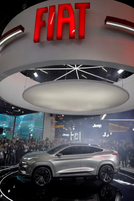 FILE PHOTO: The Fiat Fastback SUV concept is pictured during the media day of the  Salao do