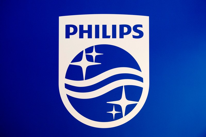 FILE PHOTO: Philips logo is seen in Best
