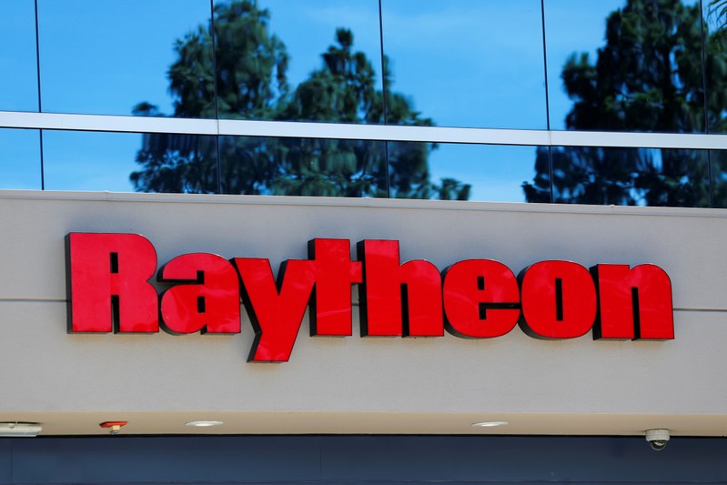 FILE PHOTO: A Raytheon building is shown in San Diego