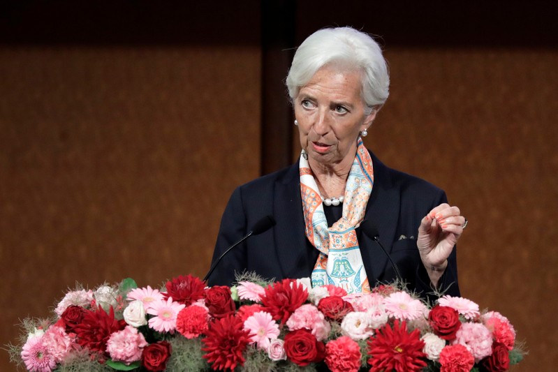 FILE PHOTO: Christine Lagarde, managing director of the International Monetary Fund (IMF),