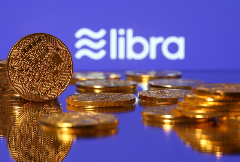 Libra logo in illustration picture