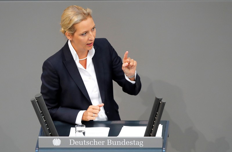 Budget debate in the Bundestag in Berlin