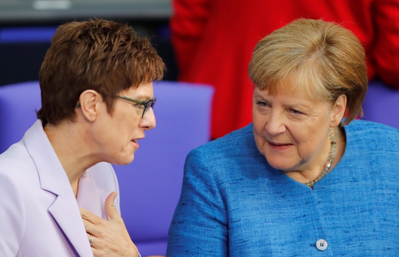 Budget debate in the Bundestag in Berlin