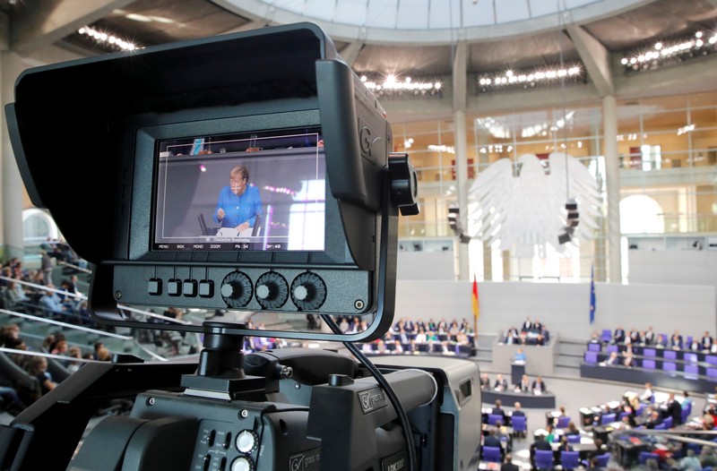 Budget debate in the Bundestag in Berlin