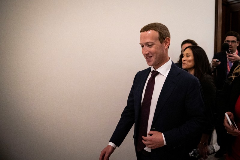 Facebook Chief Executive Mark Zuckerberg meets with lawmakers to discuss 