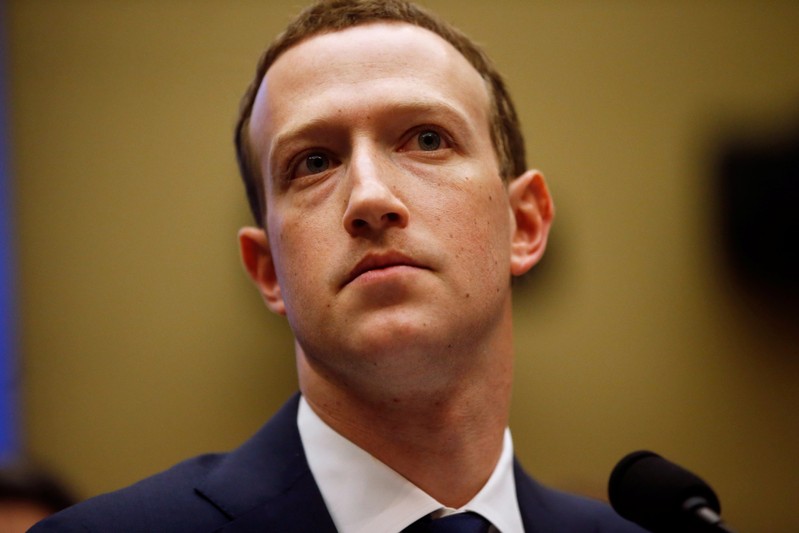 FILE PHOTO: Facebook CEO Zuckerberg testifies before House Energy and Commerce Committee
