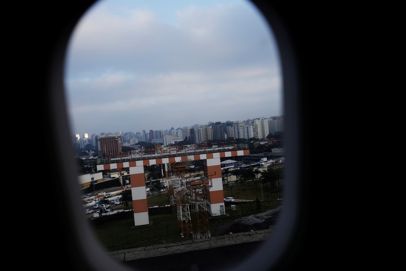 FILE PHOTO: Congonhas airport is pictured in Sao Paulo