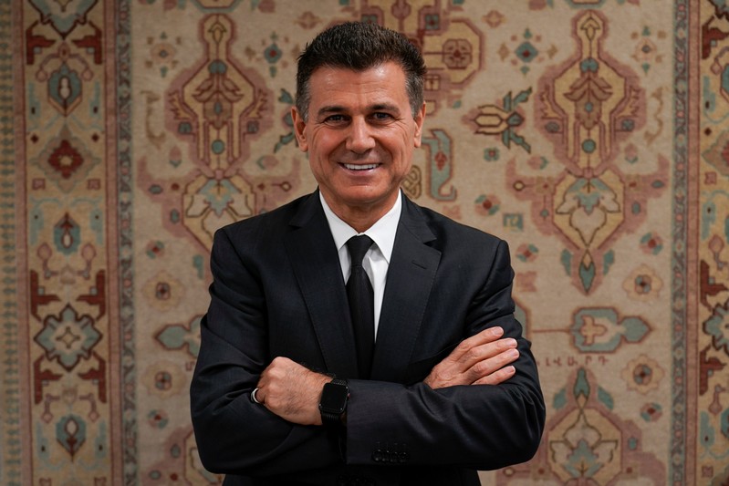 Lawyer Garo Mardirossian poses for a portrait at his office in Los Angeles