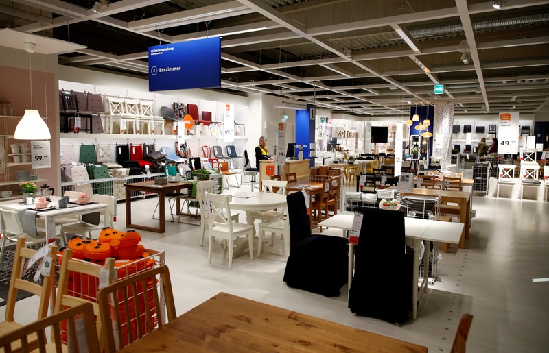 FILE PHOTO: Picture shows a show room of an IKEA store, the world's biggest furniture group, in