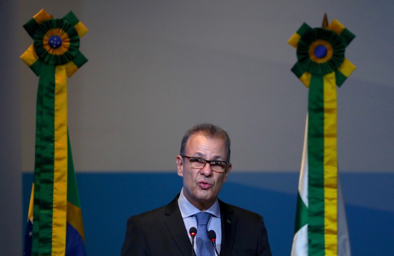 FILE PHOTO: Brazil's government hold the pre-salt offshore oil auction in Rio de Janeiro