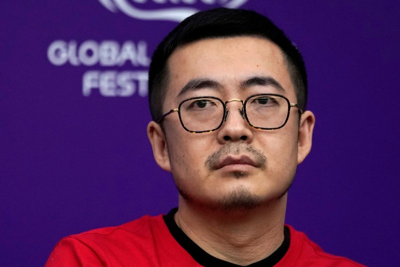 Alibaba Group's Taobao and Tmall president Jiang Fan attends the Alibaba Group's Singles' Day