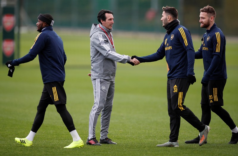 Europa League - Arsenal Training
