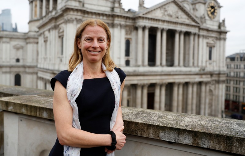 Natasha Landell-Mills, head of stewardship at Sarasin & Partners, poses for a photograph at