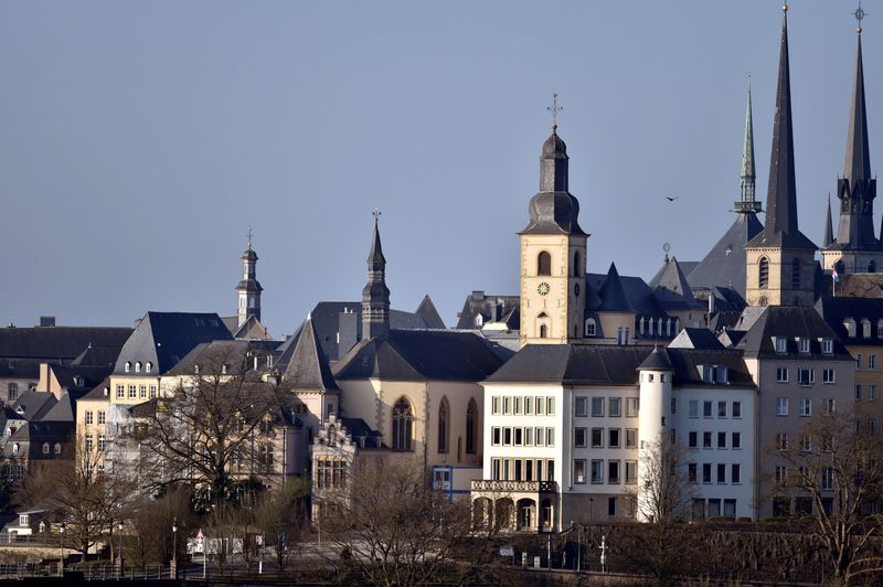 FILE PHOTO: General view of the city of Luxembourg