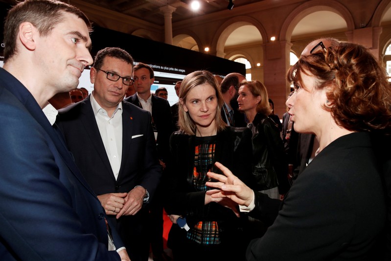 FILE PHOTO: French Junior Minister for Economy and Finance Agnes Pannier-Runacher attends the