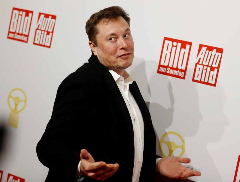FILE PHOTO: Tesla CEO Elon Musk in Germany in November 2019