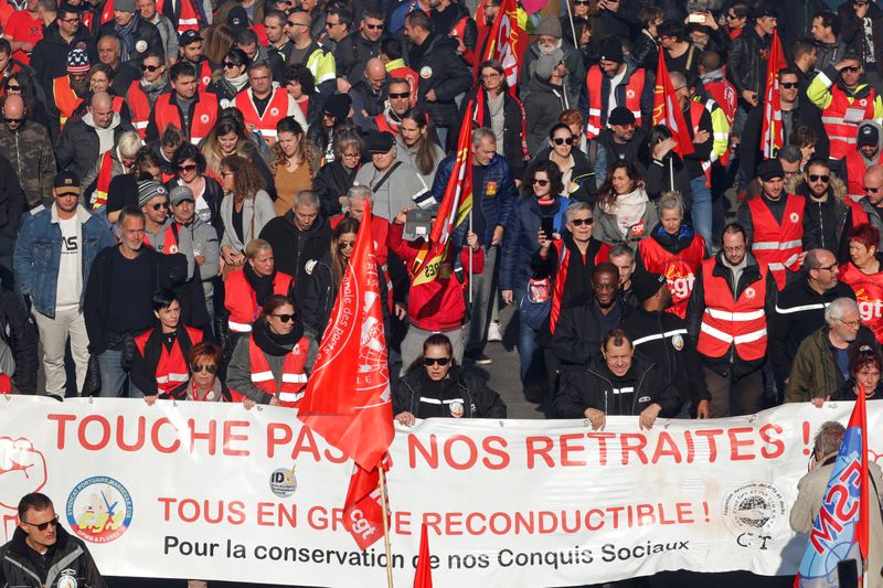 France faces its thirty-six consecutive day of strikes
