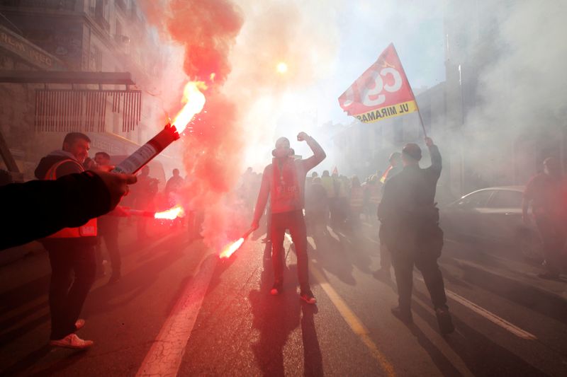 France faces its thirty-six consecutive day of strikes