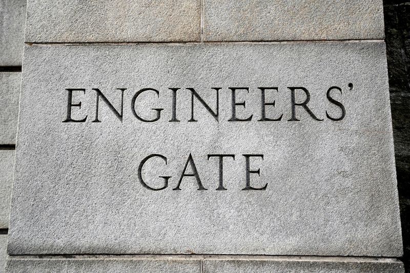 The Engineers' Gate at Central Park is pictured in the Manhattan borough of New York City