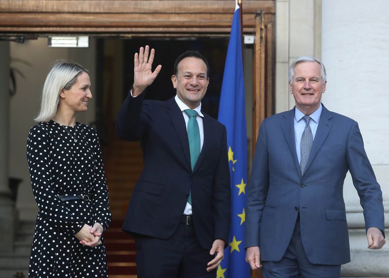 Helen McEntee, Minister of State for European Affairs and Taoiseach (Prime Minister) Leo