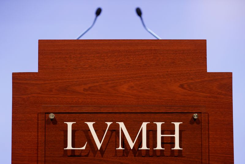 LVMH luxury group Chief Executive Bernard Arnault announces their 2019 results in Paris