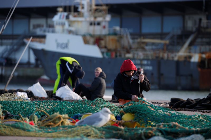 Stephane Fait, captain of the French trawler 