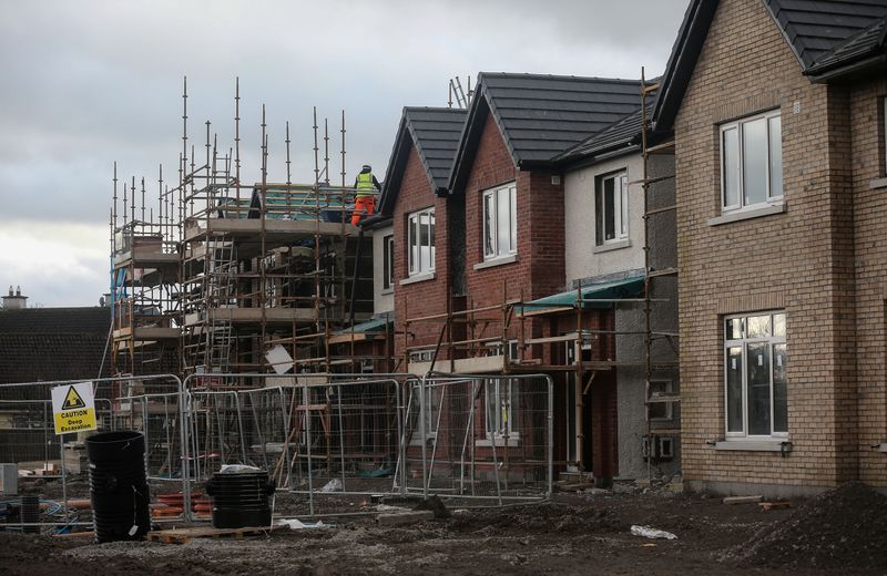A new housing development in Straffan, County Kildare