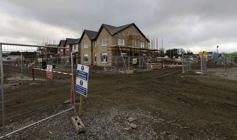 A new development under construction on Dominick Street Lower in Dublin