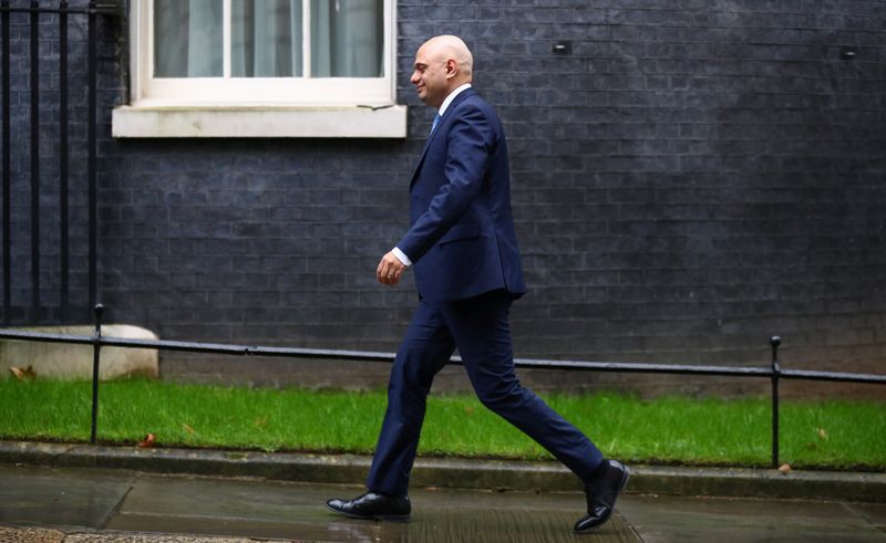 Britain's Prime Minister Boris Johnson arrives at Downing Street in London
