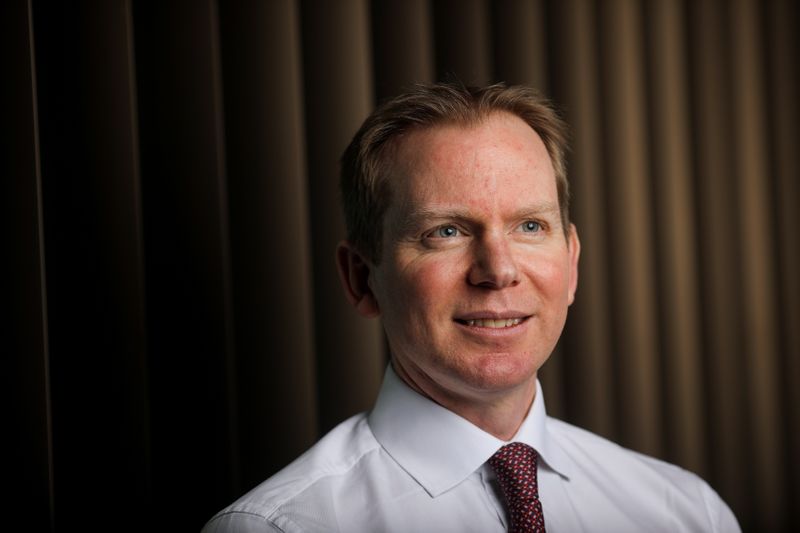 Charlie Nunn, chief executive officer of HSBC  Wealth and Personal Banking division poses for a
