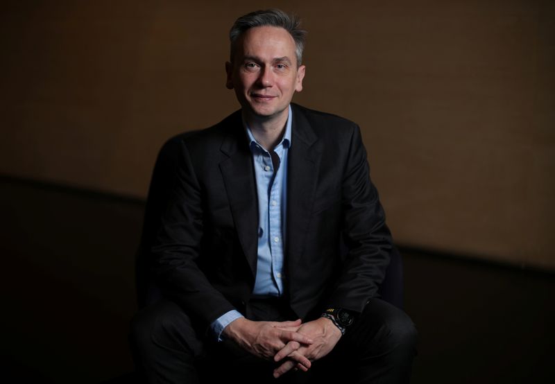 Jean-Sebastien Jacques, CEO of Rio Tinto Group poses for a portrait ahead of the publication of