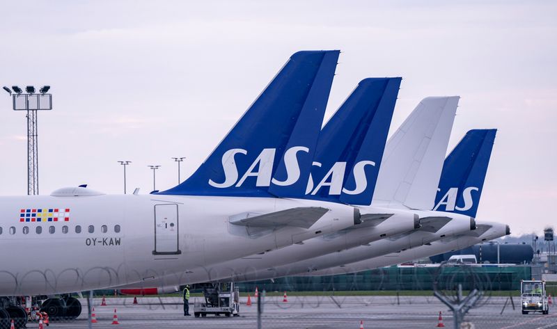 An employee leaves the plant of  Airbus during the outbreak of coronavirus disease (COVID19) in